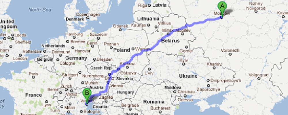 Москва - Венеция Москва - Венеция